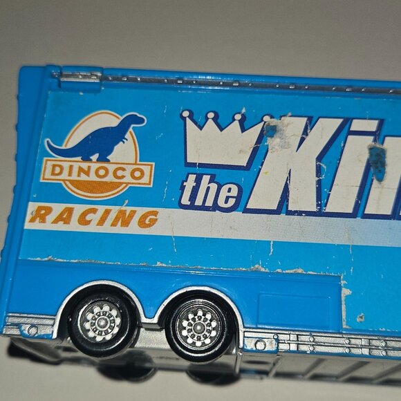 Disney Pixar Cars #43 The King Dinoco Hauler Semi Truck Trailer STICKER WEAR - Picture 11 of 14